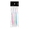 Max & Meet Supply en stock Cuchilla Reticulada de Seguridad Rascador de Cejas Mango Bicolor Herramienta Cuchillo para Cejas