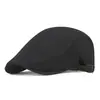 Gorra de Béisbol Ajustable Perforada con Láser de Secado Rápido para Verano, Ligera y Transpirable, Color Sólido Retro Británico, Gorra de Visera Alta de Gama