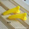 3.5 pinza BB de plástico de color sólido diy hecho a mano accesorios para el cabello de niños material color jalea pinza pico de pato fabricantes de Yiwu
