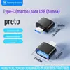 Adaptador Otg para Pen Drive de Celular Adaptador USB 2.0 para Typec Microv8 USB