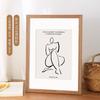 Marco de Madera Maciza para Colgar en la Pared, Marco de Color Madera Natural para Montar Pantalla A4, Boceto A3, Póster, Pintura al Óleo, Marco Vacío, 8K, 4K Marco de Madera