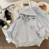 Conjunto de Otoño para Niños 2026 Nueva Sudadera de Primavera y Otoño para Niñas Estilo Coreano Cárdigan con Capucha para Niños Conjunto Casual de Dos Piezas