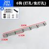 Estante para Toallas sin Taladro Gancho de Pared para Baño Gancho Adhesivo para Colgar Ropa en el Baño Gancho de Acero Inoxidable para Pared
