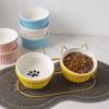 Una generación de cuenco para el pelo cuenco de arroz para gatos para proteger la vértebra cervical cuenco para perros para evitar que se vuelque cuenco para beber para mascotas comida para gatos para comer cuenco de comida para gatos