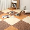 Piso de Emenda com Grão de Madeira Imitado Tapete de Chão de Espuma Eva Tatami 60*60 Inodoro Tapete de Rastejar Infantil