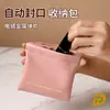 Bolsa de Almacenamiento para Escombros, Billetera Automática de Cierre, Neceser, Lápiz Labial, Cable de Datos, Llaves, Artículos Pequeños, Bolsa de Almacenamiento Portátil