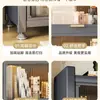 Armário de Armazenamento de Aço Prateleira de Armazenamento Doméstico Estante de Livros para Quarto Armário de Armazenamento Multi-Camadas de Piso para Varanda com Porta Armário de Armazenamento para Sala de Estar