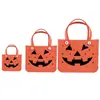 Bolsa de Playa Eva Nueva de Halloween Navidad Bolso de Mano de Moda para Exteriores con Estampado Bolsa con Agujero de Almacenamiento