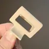 Pinza Pequeña Pinza para Recoger Cola de Caballo Alta Artefacto Fijador Pasador de Pelo para Mujer Parte Trasera de la Cabeza Pasador Carey Accesorios para el Cabello Pinza Calabaza Tocado