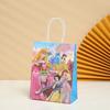 Bolsas de Regalo para Compras de Productos Nuevos Transfronterizos Bolsas de Tote de Papel Kraft al por Mayor Bolsas para Empaque de Regalos de Cumpleaños Dulces y Snacks