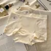 2026 Nuevas Bragas Antiexposición de Seda Helada Sin Costuras Transpirables con Encaje Antibacteriano en la Entrepierna Empalme Pantalones Cortos de Seguridad