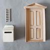 Modelo Miniatura Casa de Muñecas Mini Puerta