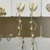 Pendientes con borlas de mariposa de ensueño primaveral, diseño de nicho femenino, pendientes únicos, pendientes de lujo ligeros y modernos de alta gama.