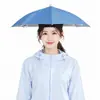 Sombrilla de Pesca Plateada Grande al por Mayor para Niños y Adultos, Sombrilla de Sol para Exteriores, Sombrilla Plegable Portátil tipo Gorra para Hombres y Mujeres