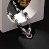 Collar de Perlas Tahitianas Degradadas de Ni Ni, Cadena Larga en Capas para Suéter, Gargantilla, Pulsera de Zirconias