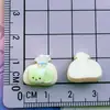 Juguete de comida mini Oso escupiendo (Probablemente un error tipográfico y debería ser "Palo") Horquilla para Uñas Pelo Pegamento en Crema Materiales Hechos a Mano DIY Accesorios de Resina