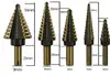 Suministro con descuento del Juego de Brocas Pagoda Imperial, Recubierto de Amarillo, para Carpintería, Ampliación de Agujeros, Taladro Manual, Broca Escalonada