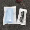 Saco Autovedante com Zíper Filme Pérola Brilhante Yin Yang Saco Transparente com Zíper Saco para Cabo de Dados Produto Eletrônico