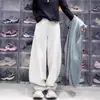 Jeans Banana Machete Europeu Plus Size Feminino Primavera e Verão Menina Cheinha Silhueta Pera Calça Sickle Slim Calça Dad Wide-Leg Solta