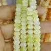 Cuentas de Ábaco Teñidas al Agua de 8x5 mm, Cuentas de Vidrio que No se Desvanecen, Cuentas Sueltas de Vidrio, Materiales para Joyería de Pulseras, Venta al por Mayor para Manualidades con Cuentas