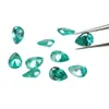 Zircônio Paraíba em Forma de Pera Pedra Solta, Zircônio Sintético Paraíba Azul-Esverdeado Paraíba em Forma de Gota Pedra Cz