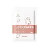 Buduo juego de ropa de cama desechable de cuatro piezas suministros de hotel de viaje sábana funda de edredón funda de almohada funda de edredón juego de ropa de cama de tres piezas
