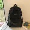 Nova mochila estilosa e única com grande capacidade para estudantes do ensino médio e universitário, mochila feminina simples estilo campus