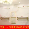 Estante de exhibición de ropa al por mayor del fabricante, perchero de pared, estante de pared para tienda de ropa de mujer, combinación de estantes para colgar ropa