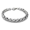 Fuente de fábrica venta al por mayor pulsera de moda quilla para hombre acero de titanio simple acero inoxidable CE394