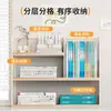 Estante de almacenamiento para clasificación por tema, gabinete vertical de almacenamiento de libros de múltiples niveles para escritorio de estudiante, estantería para archivos A4 de escritorio de oficina