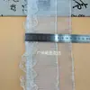 Accesorios de Encaje de Gasa Falda Puños Borde del Cuello Encaje Plisado Tiras de Encaje de Gasa Decoración Hecha a Mano DIY