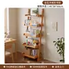 Estante para flores de balcón de madera maciza, estante de almacenamiento de varios niveles, estante de exhibición trapezoidal de pie/montado en la pared, pieza decorativa