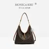 Bolso de Hombro Vintage de Alta Gama Monica Chic Bolso Tote de Gran Capacidad Nuevo 2026 Bolso Versátil de Hombro Cruzado