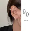 Aretes de botón, Aretes para el hueso de la oreja, No es necesario quitarse los aretes para dormir, Anillos para el hueso de la oreja, Hebillas para la oreja, Versátil, Moderno, Elegante, Aretes de estilo cool y aretes para mujer