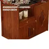 Mesa de Té Móvil para Interiores, Nuevo Gabinete de Té Doméstico Estilo Chino, Tetera, Juego de Té Kung Fu, Carrito de Té Integrado
