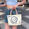 Bolso de Lona de Moda para Mujer 2026 Nuevo Modelo Bolso Tote Bolsa para Lonchera Minibolsa de Mano Bolsa para Almuerzo de Estudiante y Viajero al por Mayor