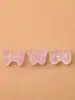 Accesorios para pulsera de zorro de nueve colas y pentagrama tallados en cristal natural crudo, cuerda trenzada hecha a mano para bricolaje, colgante para collar de mujer