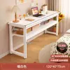 Mesa para quarto de menina, uso doméstico, mesa retangular longa, mesa estreita de parede, bancada de trabalho, mesa de computador, simples para casa de aluguel