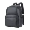 Mochila Masculina em Couro Integral, Mochila de Couro Genuíno de Primeira Camada de Couro Bovino, Mochila Casual de Alta Qualidade para Viagem de Negócios e Computador para Homens, para o Dia a Dia