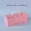 Caja de Almacenamiento Transparente para Pinceles, Caja de Herramientas de Arte Portátil, Caja de Almacenamiento para Caligrafía y Pintura, Portátil de Gran Capacidad al por Mayor