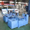 Máquina de Serra de Fita Angular CNC Gz4240X com Rotação de 0-45 Graus para Cortar Aço Perfil H e Aço Canal em Ângulos Específicos