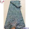Novo estilo chinês DIY vestido cheongsam lantejou tecido de renda bordado lantejou de noiva tecido de renda