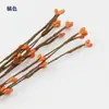 Material de grinalda transfronteiriça 40CM baga colorida videira curta, pote de pudim, acessórios para caixa de doces de casamento, tecelagem de videira floral