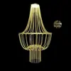 Adereços de casamento: Decorações de Teto Penduradas em Acrílico, Cenário de Casamento Estilo Coreano, Decoração de Lustre de Palco