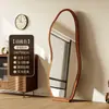 Espejo de cuerpo entero de segunda mano, Espejo de suelo a techo, Espejo de tocador con forma especial para el hogar, Espejo de probador para tienda de ropa, Espejo grande de pared para dormitorio de niñas