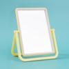 Espejo de maquillaje de escritorio de una sola cara, espejo de maquillaje plegable simple para el hogar, espejo de maquillaje portátil, espejo de escritorio vertical para estudiantes, espejo de princesa