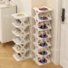 Sapateira para Dormitório, Pequena, Grande Capacidade, Multicamadas, Armário de Sapatos Simples, Design Cartoon, Resistente e Durável, Rack de Armazenamento de Sapatos, Bonito para Uso Interno