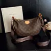 Bolso de Lujo Ligero para Mujer 2025 Nueva Moda Retro Gran Capacidad Bolsa de Bollo Presbiópico Bolso Cruzado Versátil Ancho Casual