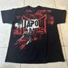 Camiseta de Tide Street transfronteriza Camiseta estampada de Corteiz Skull Island Camiseta blanca Camiseta de origen transfronterizo europeo y americano