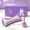 Martillo de Regalo para Moxibustión Estilo Chino, Juego de Caja de Regalo, Recuerdo Inspirado en el Zen Chino, Cojín de Asiento para Bienestar en la Oficina, Juego de Almohada de Artemisa
